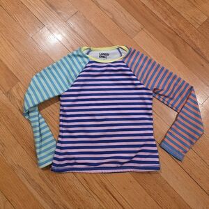 Lands' End Girls Rashguard Top